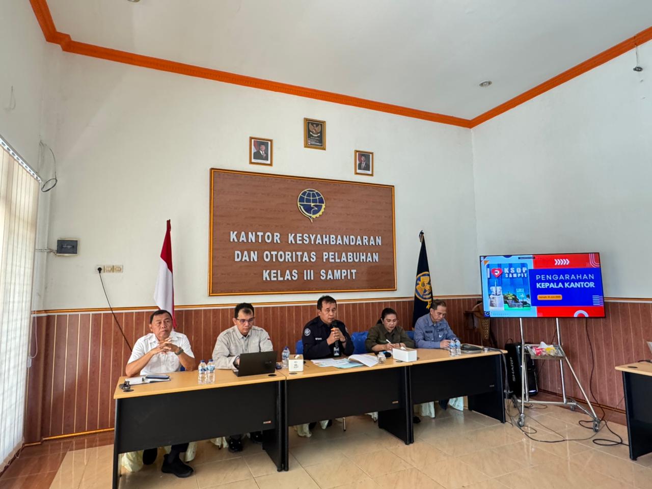 Kantor KSOP Kelas III Sampit Laksanakan kegiatan pengarahan dan Imbauan Peningkatan Integritas Aparatur Sipil Negara (ASN).
